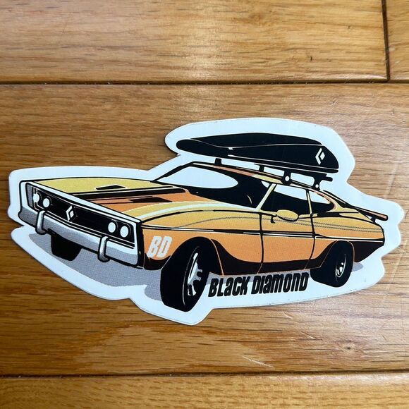 Black Diamond Muscle Car Cargo Box CAR Sticker / Decal Automotive Equipment - Picture 1 of 5